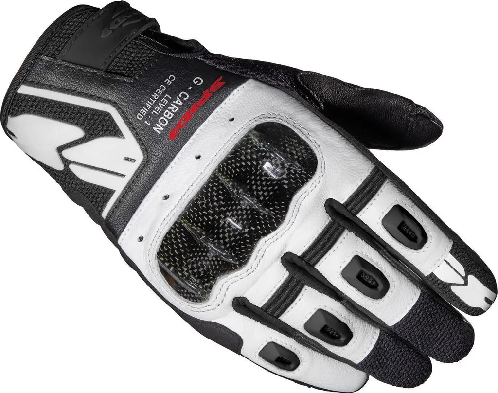 Gants moto Spidi G-Carbon pour rouler en été et mi-saison en S