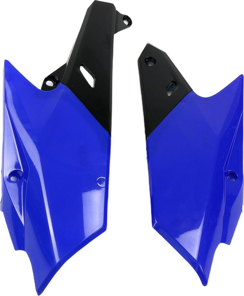 Seitenverkleidung UFO PLAST Verkleidung 2-teilig für Yamaha WR F YZ 250 / 450 ccm Bj. 2014 - 2019, Farbe:blau OEM