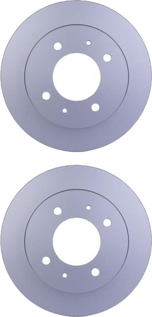 2 Bremsscheiben voll Ø 76 mm 10 mm HELLA passend für u.a. HYUNDAI ELANTRA