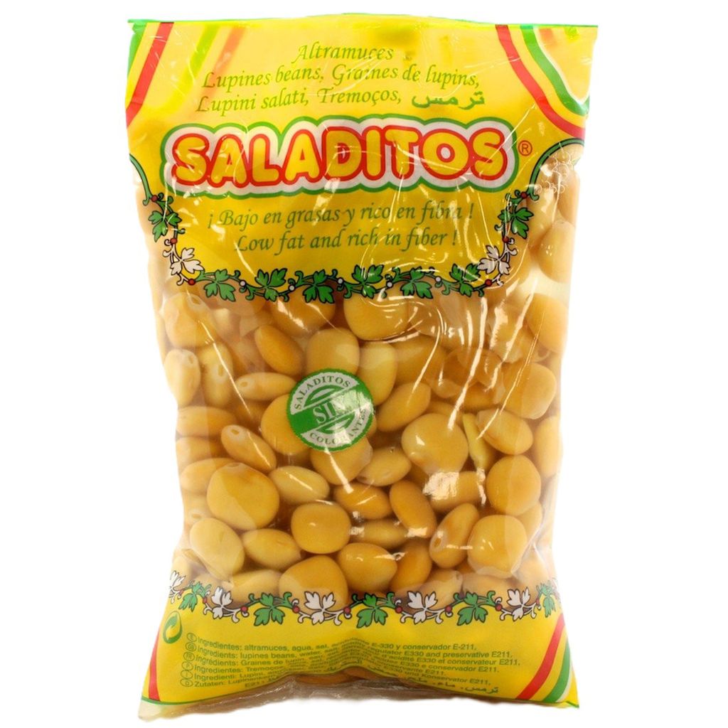 Saladitos Lupinen 600g - Proteinreich, Ballaststoffreich & Produktbild 