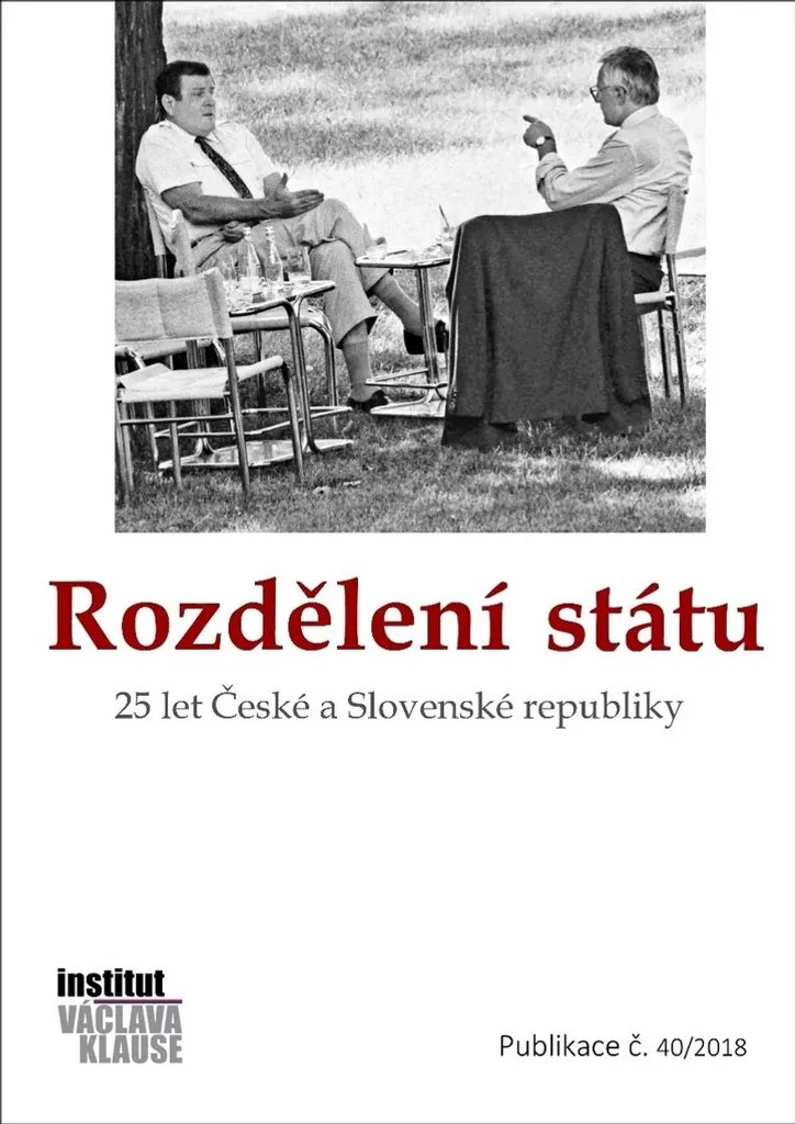 Tout savoir sur le divorce de velours : livre Rozdělení státu