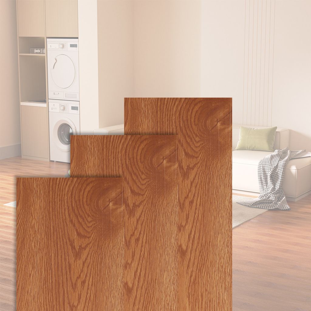 Yakimz PVC Bodenbelag - Selbstklebende Vinyl-Dielen - Vinylboden - Holz-Effekt - Classic Warm Oak - 91,5 x 15,2 cm x 1.5 mm - 2,925m²/21 Dielen
