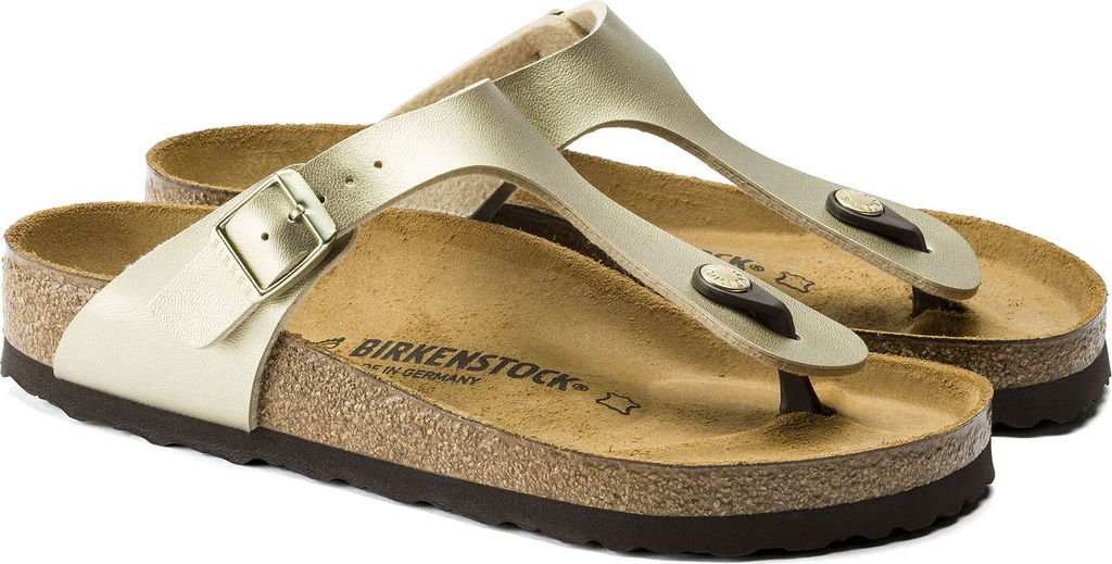 Birkenstock Gizeh Gold  Größe EU 38 Normal Produktbild 