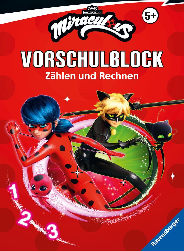 Miraculous - Mein Vorschulblock Zählen und Rechnen Produktbild 