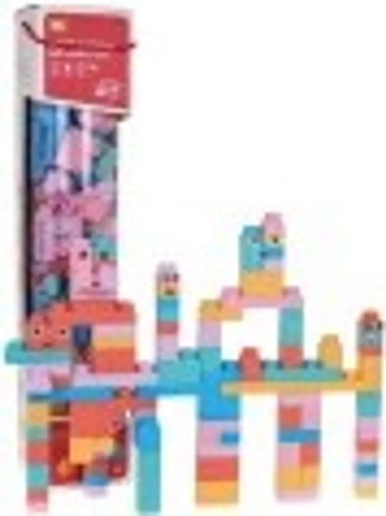 Briques de construction souples et sécurisées pour enfants - 100 pièces