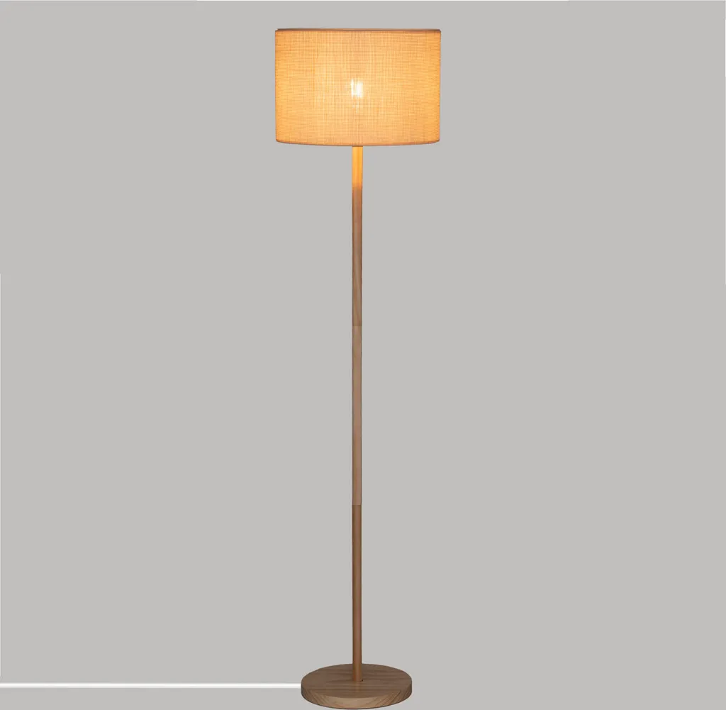 Lampada da terra DELLA, 149,5 cm, beige - 5