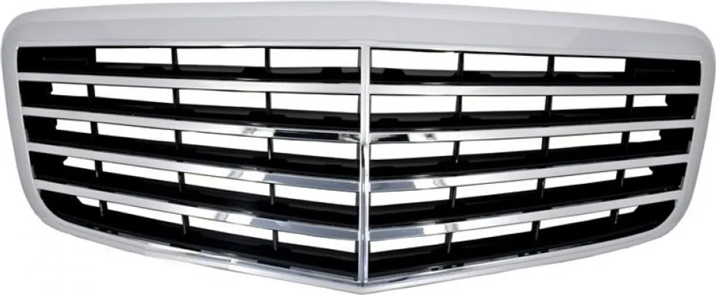 Grille de Calandre Design Facelift Chrome pour Mercedes W211 2006-2009