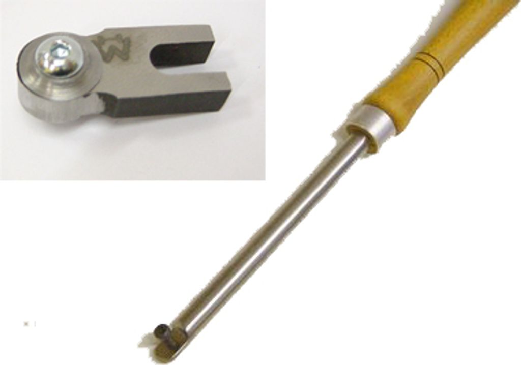 Ringschneider mit NoSTopTool Haltestange Ø 16mm Drechsler drechseln woodturning woodturner (SET011)