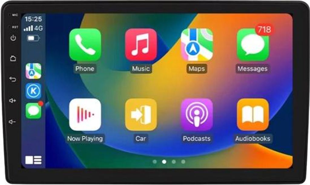 Autoradio mit Bluetooth und CarPlay – für Citroën Berlingo B9 und Peugeot Partner (2008–2019) – kompatibel mit Apple und Android – Stereo...