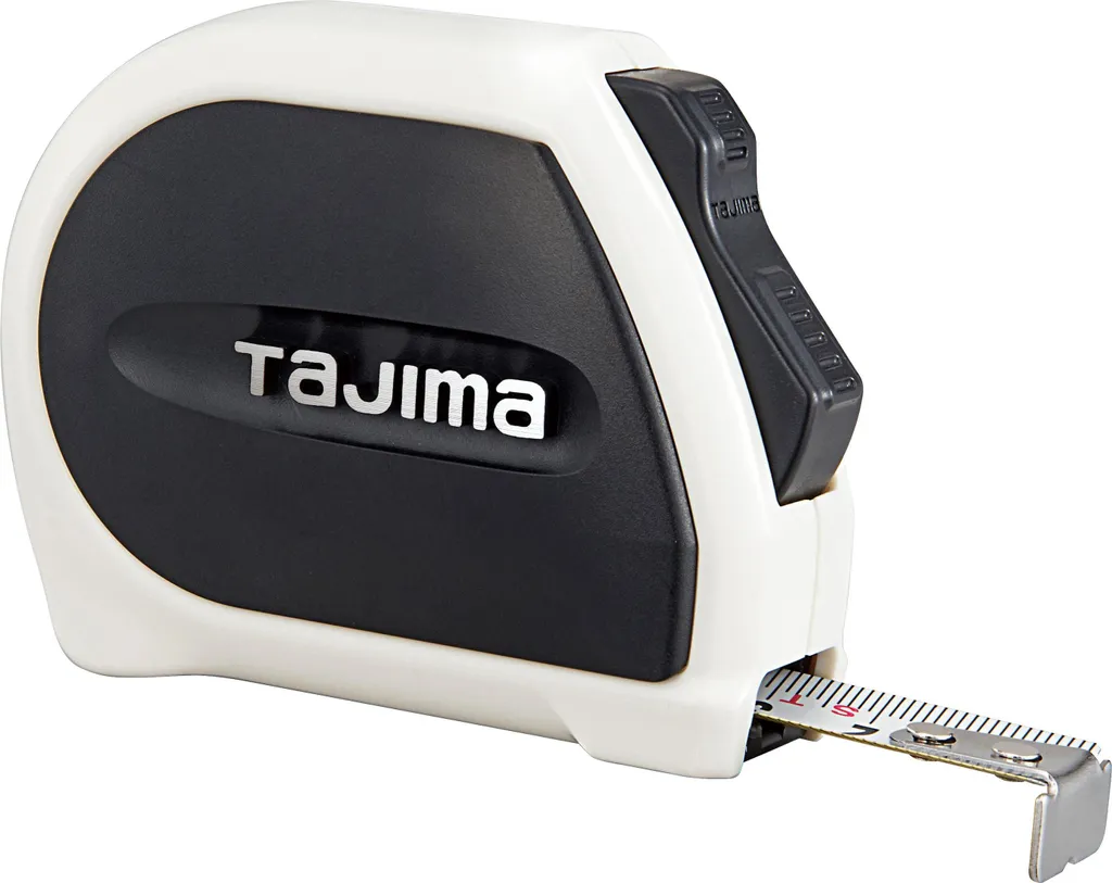 Mètre à ruban 3m Tajima Sigma Stop compact ruban blanc de 16mm de large