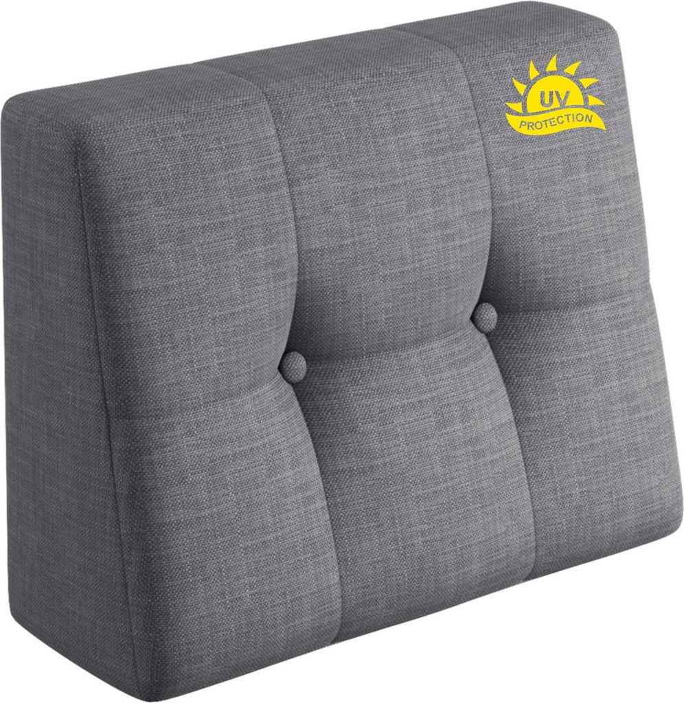 sunnypillow Palettenkissen Verona Rückenlehne gesteppt UV - Produktbild 