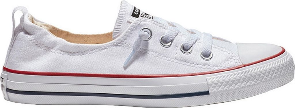 A white Converse Chuck Taylor Shoreline Slip sneaker is shown from the side against a white background.