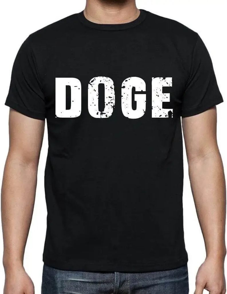 Herren Grafik T-Shirt Doge Öko-Verantwortlich Vintage Jahrgang Kurzarm Lustige Druck Geburtstag Geschenk Mann