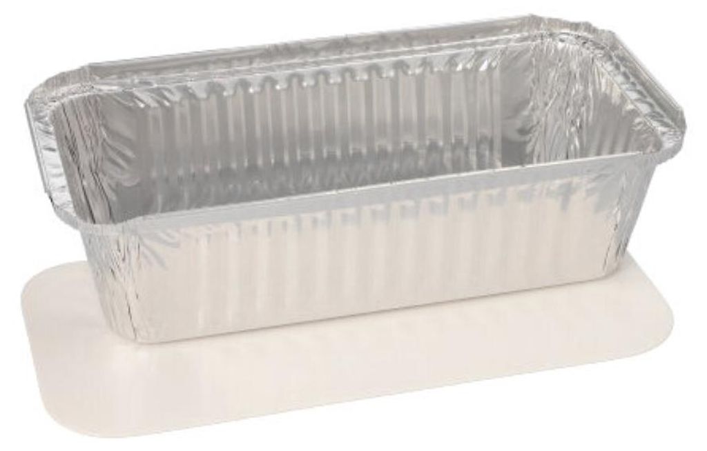25 barquettes, alu + couvercle à insérer, revêtement PE Image du produit 