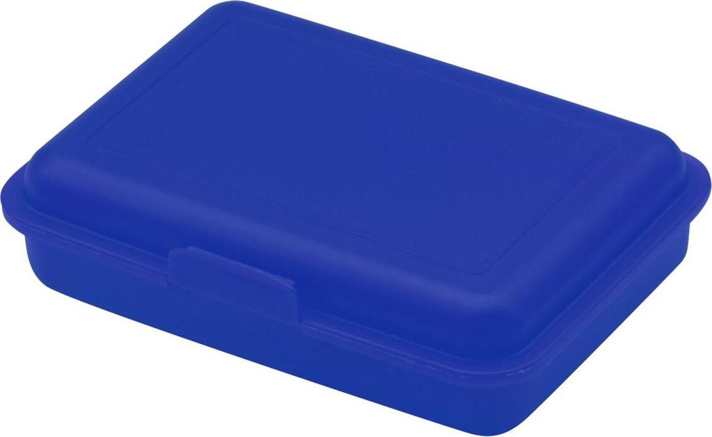 Brotzeitbox aus PP, trend-blau, kompakte Größe, mit 1 Produktbild 