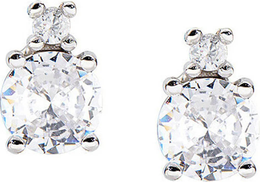 Orecchini Amen Collezione Diamond in Argento e Zirconi per Lei