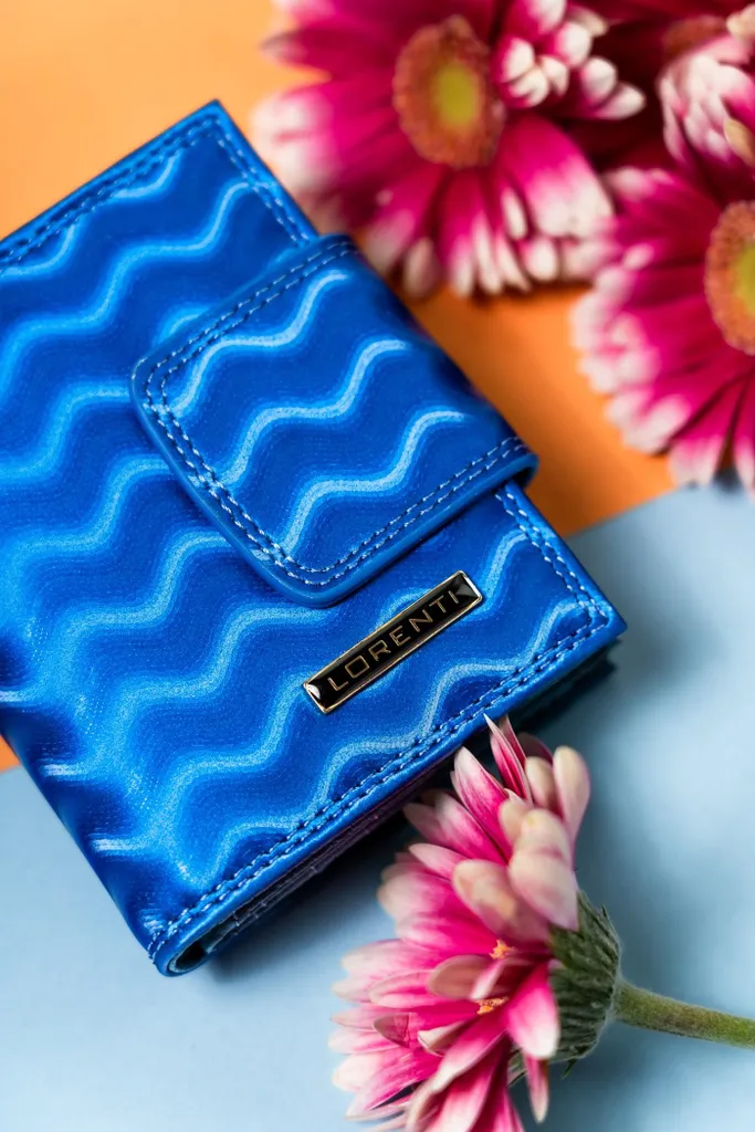 Lorenti Portafoglio Navy Argenilli | Pelle Genuina e RFID Blocking - 6