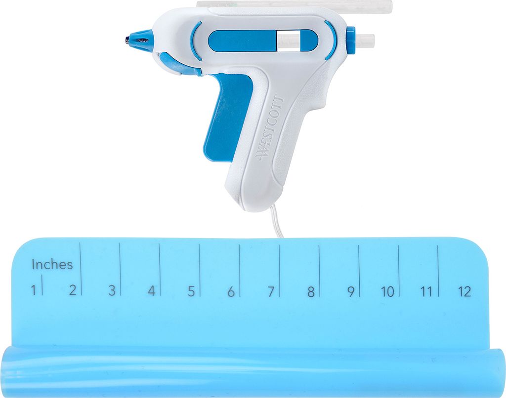Westcott Mini Heißklebepistole 20W + 2 Klebesticks Ø 7mm + Produktbild 