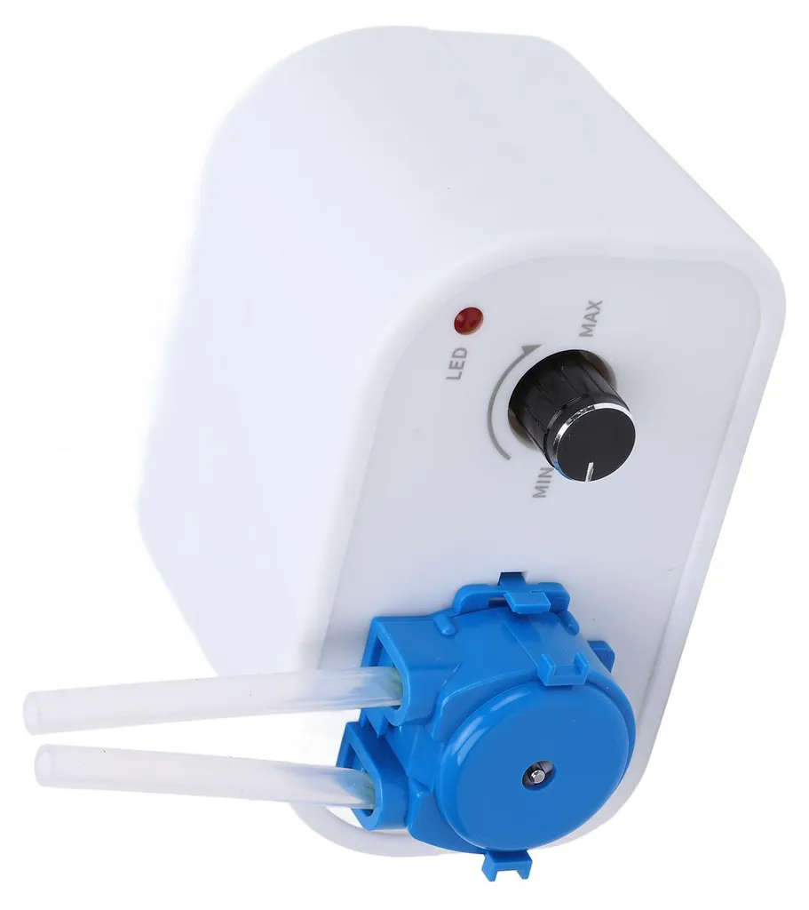 Pompe péristaltique 12V à débit ajustable pour dosage de précision - 4