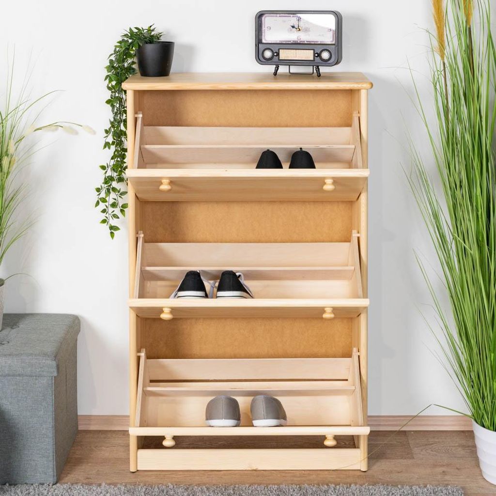 Schuhkipper Kiefer massiv