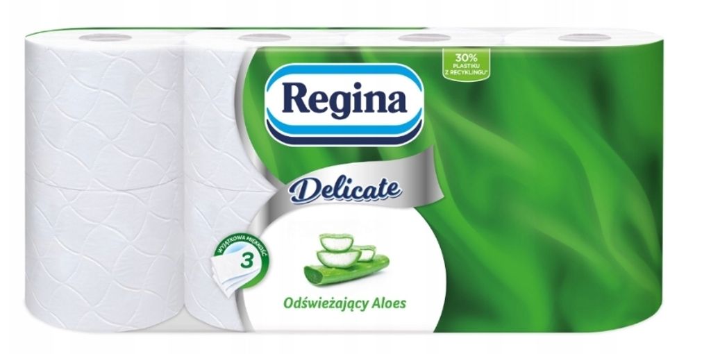 Regina Toilettenpapier 8 Rollen Aloe Vera 3-lagig