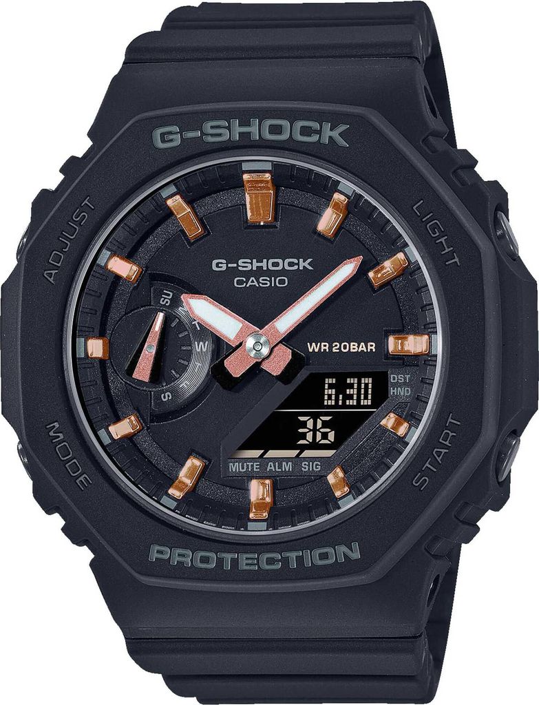 Casio G-Shock GMA-S2100-1A, Wasserfest, Chronometer Produktbild 