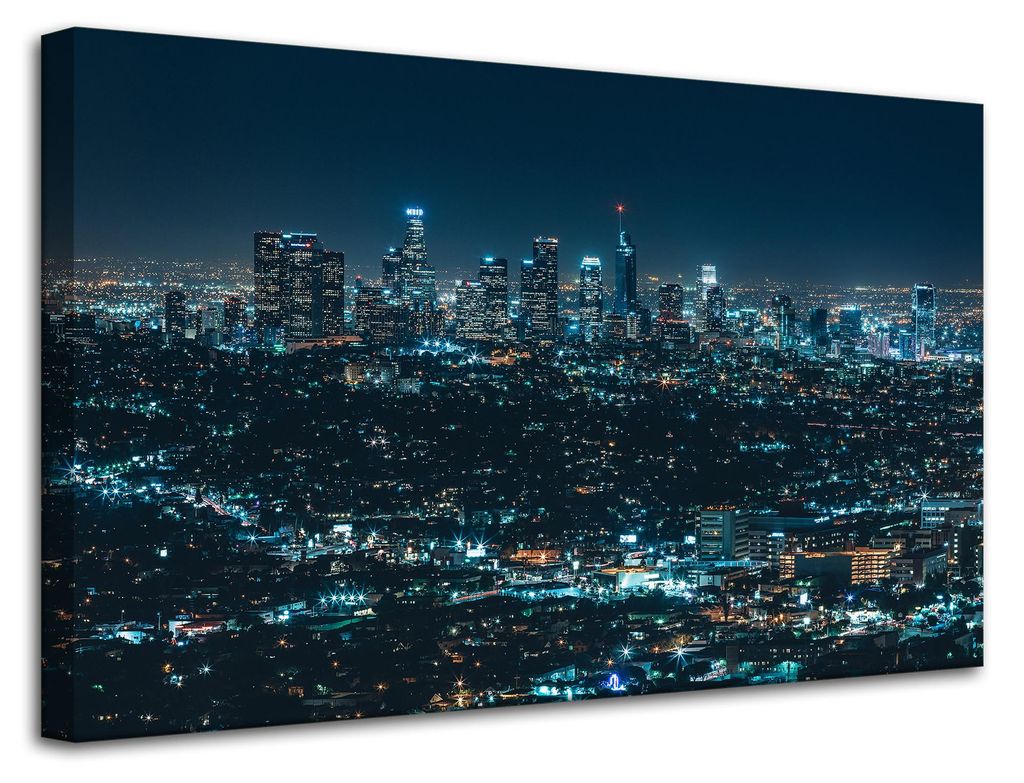 Leinwanddruck Architektur von Los Angeles 80 x 50 cm