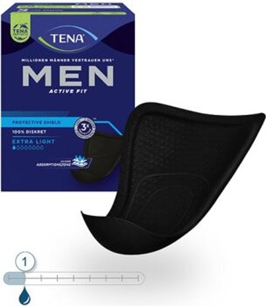 TENA Men Protective Shield, Inkontinenzeinlage, Mann, 14 Produktbild 