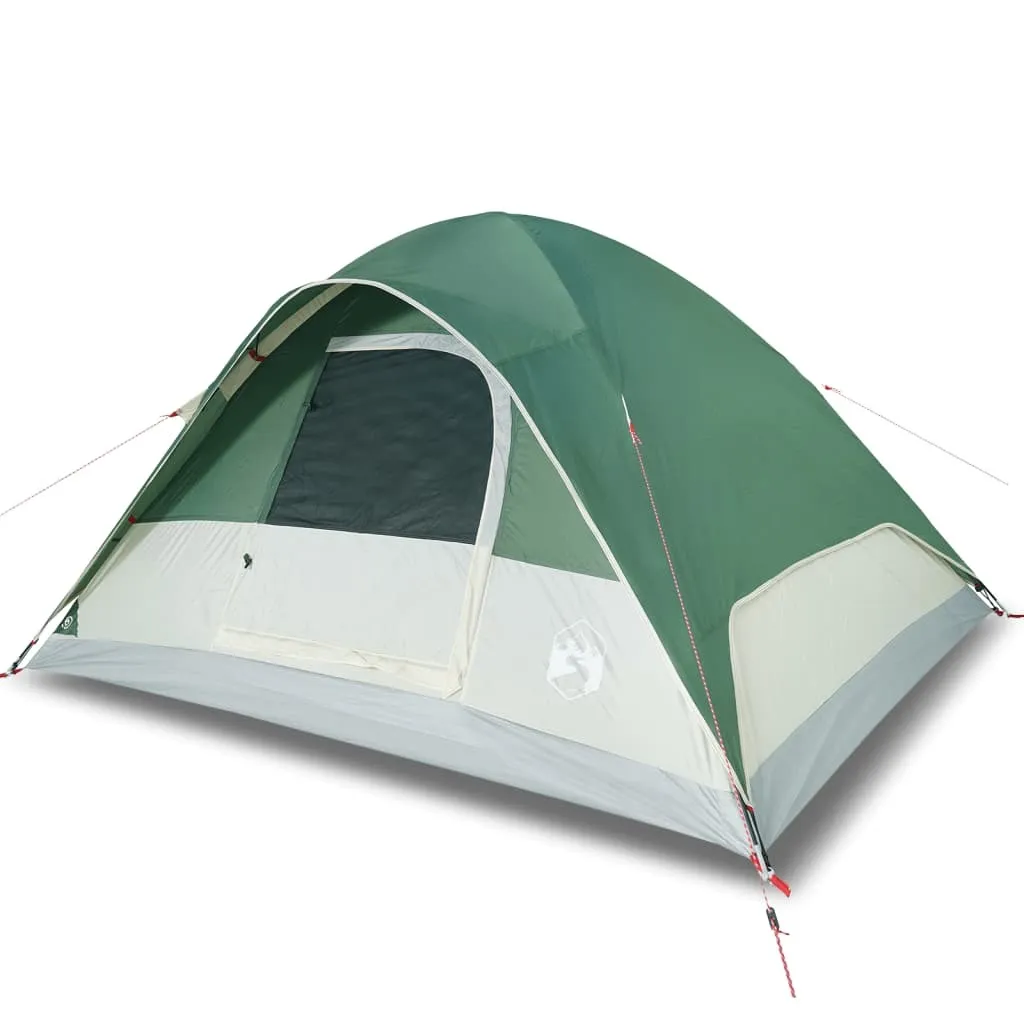 Tenda Cupola 6 Persone Impermeabile - Poliestere 185T Verde Bosco