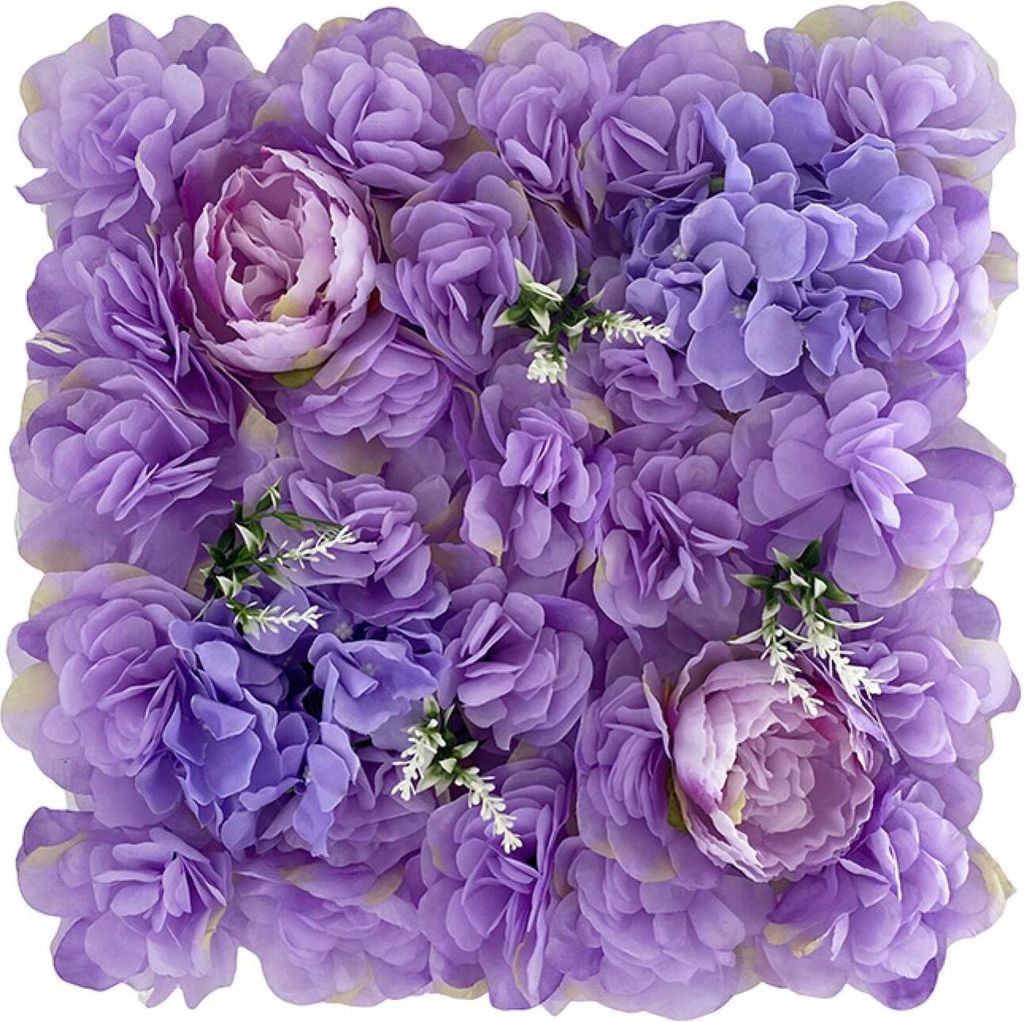 Künstliche Rose Blume Wand Panel Hochzeit Braut Baby Shower Party DIY Platz 3D Floral Wand Hintergrund Dekoration Fotografie Prop