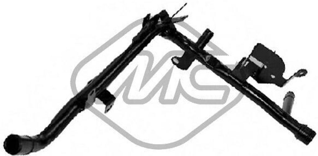 Metalcaucho 03178 Kühlmittelrohrleitung Kühlerschlauch für VW Golf IV Schrägheck (1J1) Golf IV Variant (1J5) Bora Limousine (1J2) Bora Variant ...