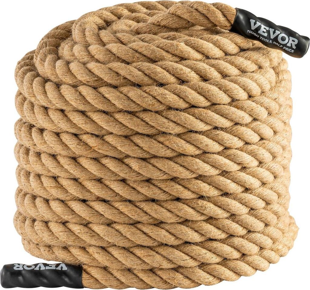 1"x100FT Gym Climbing Rope Fitness Strength Training Rope Home Exercise