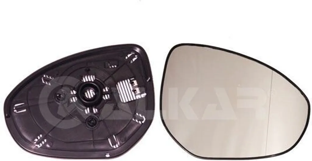 Miroir de Rétroviseur Extérieur Droit pour Mazda 2, 3 et 6 - Vitre OE