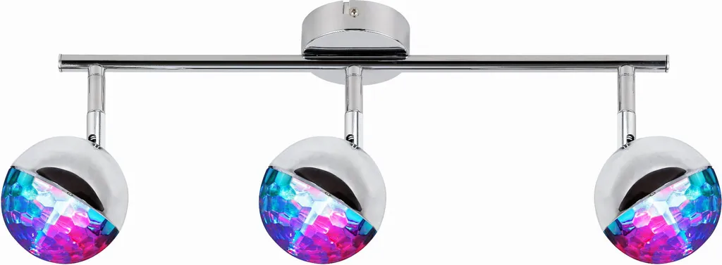 Plafonnier PARTY : Éclairez les Pièces Sombres avec Style et Chrome