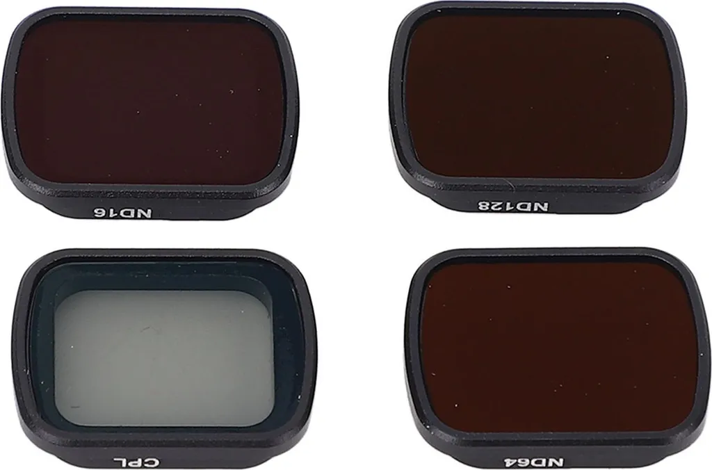 Jeu de 4 filtres ND128 ND64 CPL ND16 HD à boucle directe pour drone Flip