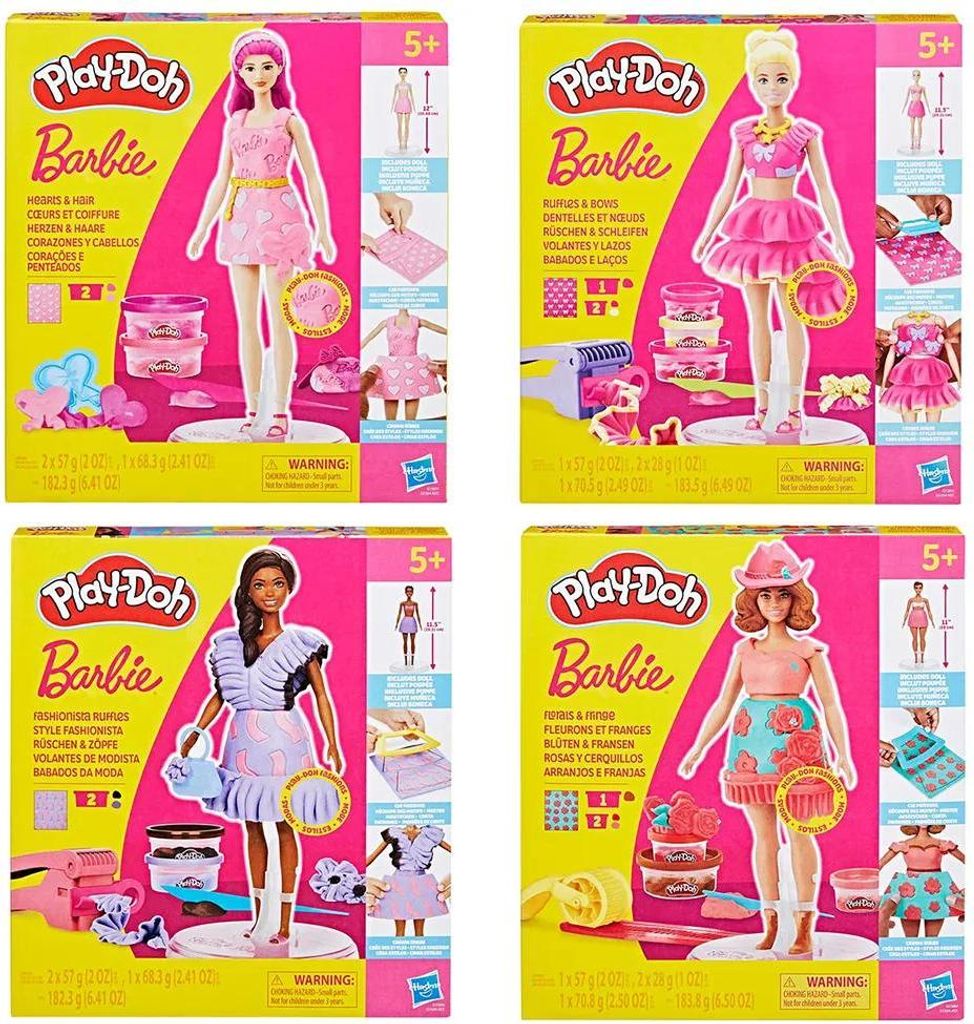 Kreatywna zabawa w modelowanie Play-Doh Barbie Ruffles & Zdjęcie produktu 