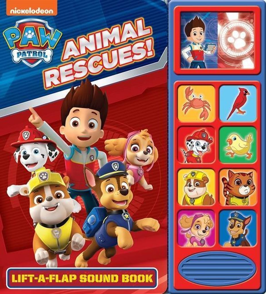 Paw Patrol Lift A Flap Sound Book OP