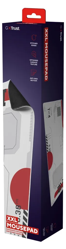 Tapis de souris gaming pour setup complet Trust GXT 759 XXL antidérapant