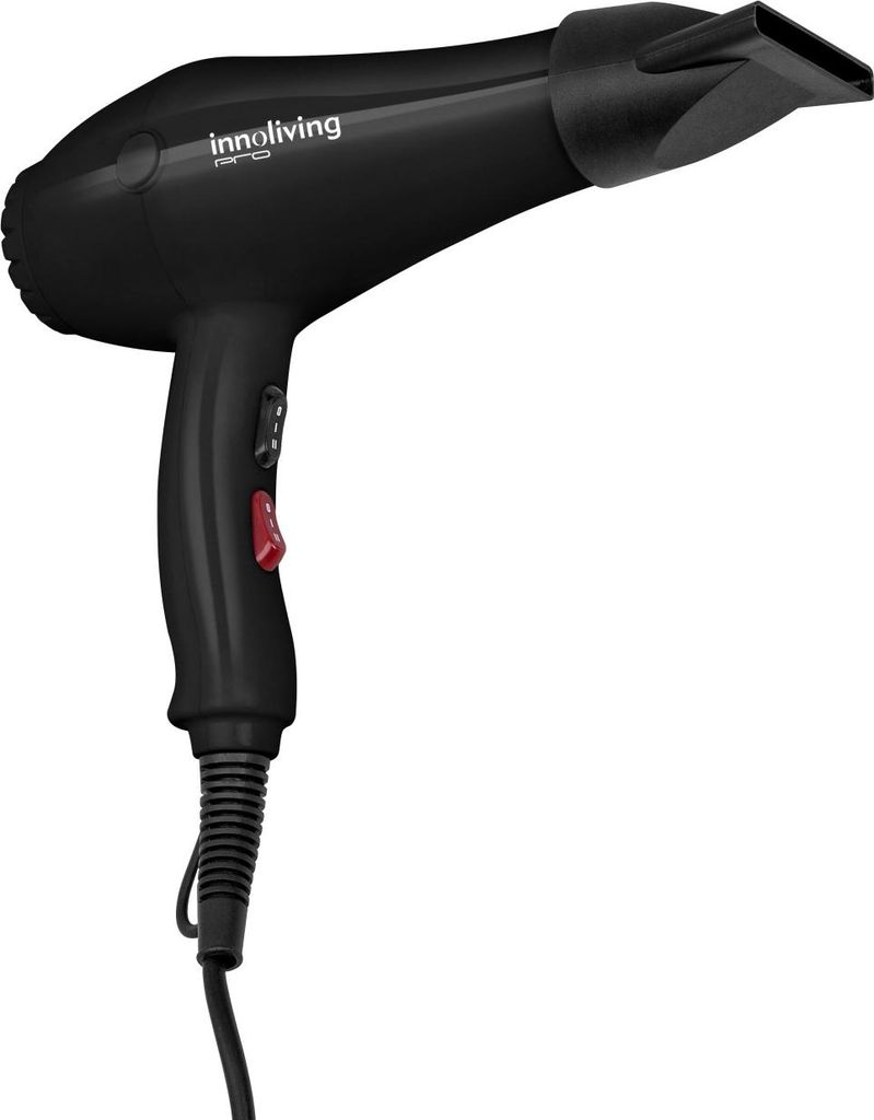 INNOLIVING Professioneller Haartrockner INN-607 Schwarz 2000 W Leicht