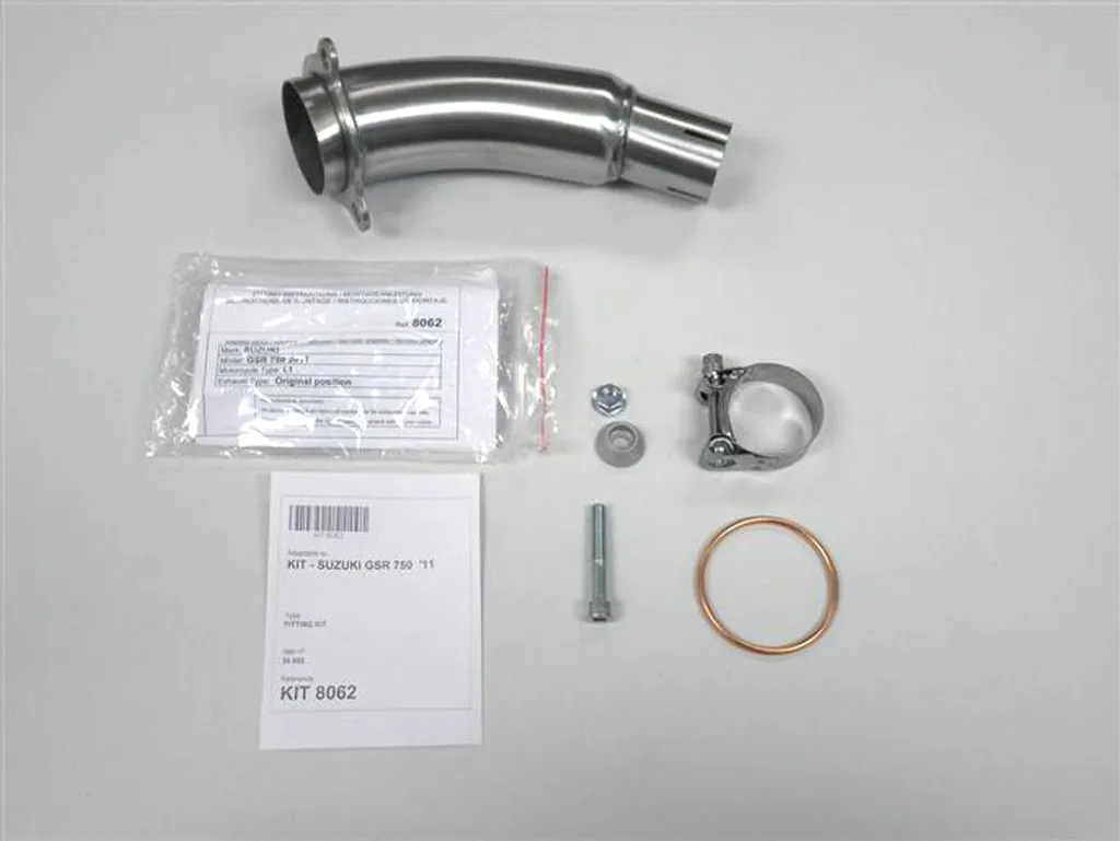 Tube adaptateur IXIL pour Suzuki GSR 750 2011-2016 échappement inox