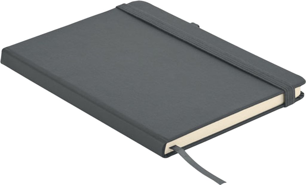 MidOcean - Notizbuch, Leder, A5 MO1609 (1,6 cm x 12,2 cm x 14,6 cm) (Stein Grau)