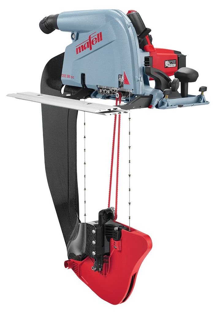 Mafell Dämmstoff-Seilsäge DSS 300 cc im Transportkoffer, mit ST 1700 Vario, F 110, F-FIX | 919611