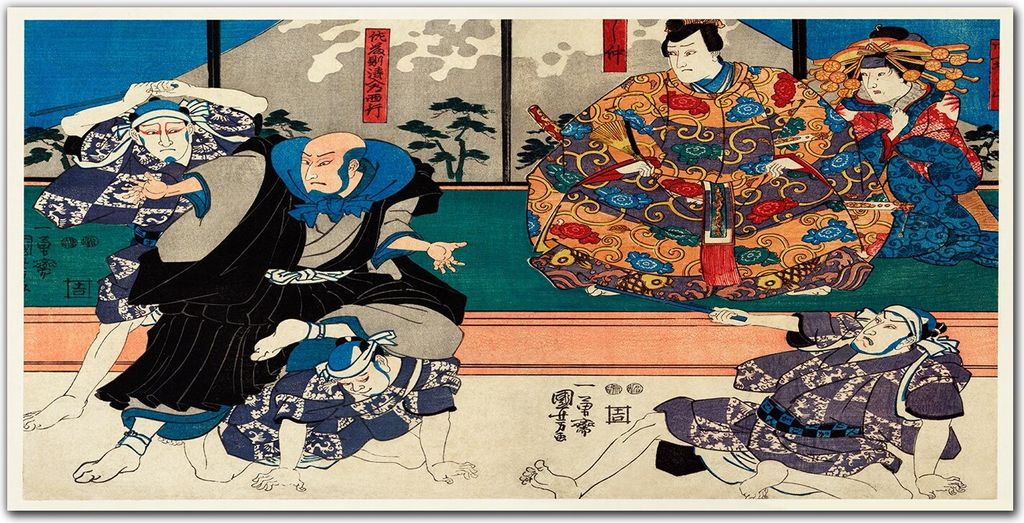 Coloray Bild aus Acryl 140 cm x 70 cm - Bild auf Acrylglas Gehärtetes Acryl Wohnzimmer Dekoration Wanddekoration Küche - Asiatische Traditionelle