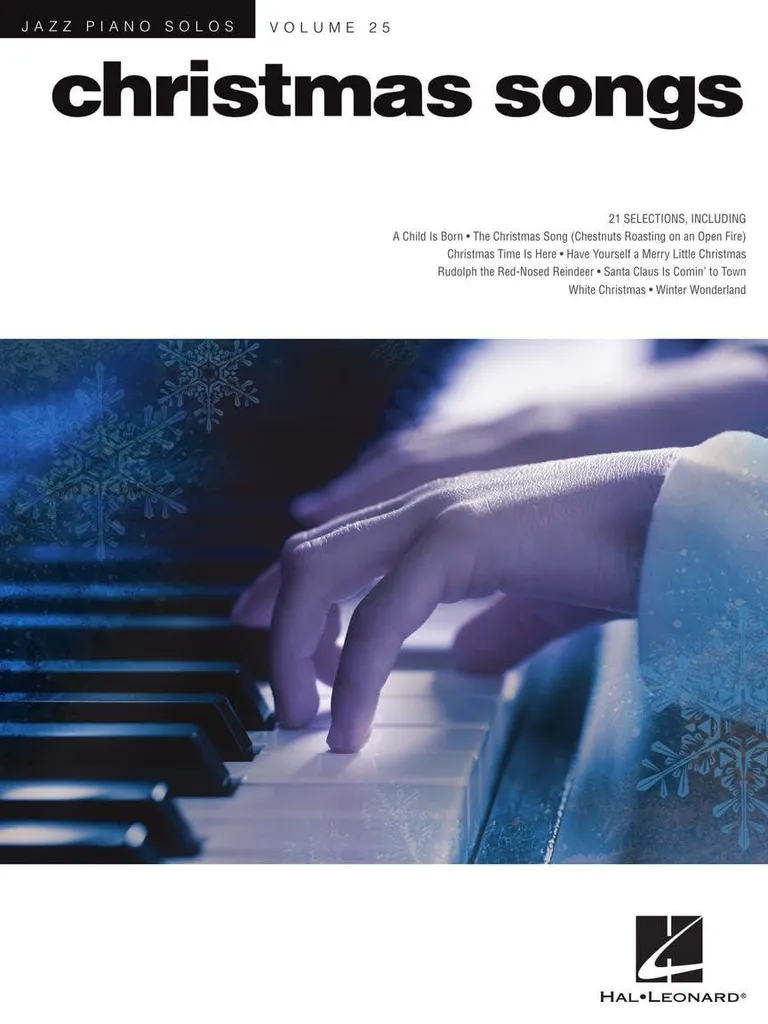 Répertoire Piano Noël Jazz pour Animer vos Soirées Volume 25 Livre