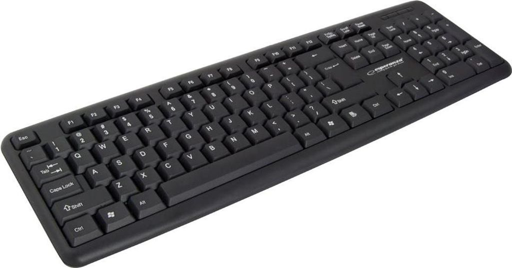 Esperanza káblová USB klávesnica Amarillo Obrázok produktu 