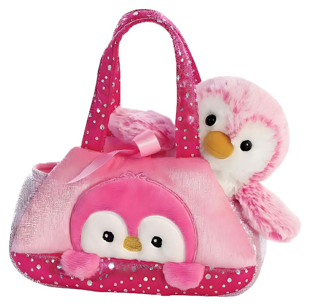 Aurora, Fancy Pals Peek-a-Boo Penguin Pink 8in/20cm Obrázok produktu 