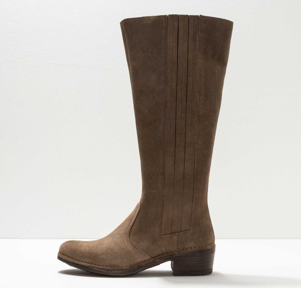 Neosens Stiefel mit hohem Absatz Damen S3079 LUX SUEDE LAND/ MEDOC Farbe Braun