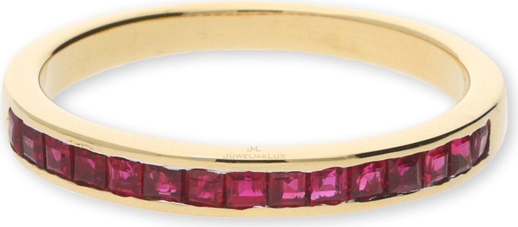 JuwelmaLux Ring 750 Gold mit Rubin JL30-07-0178 63