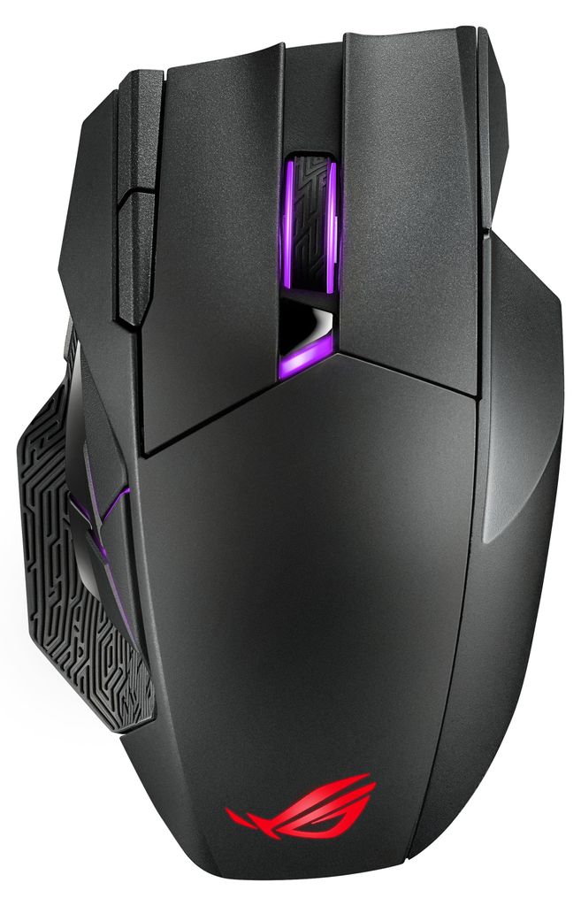 ASUS ROG Spatha X, rechts, Optisch, RF Wireless + USB Produktbild 