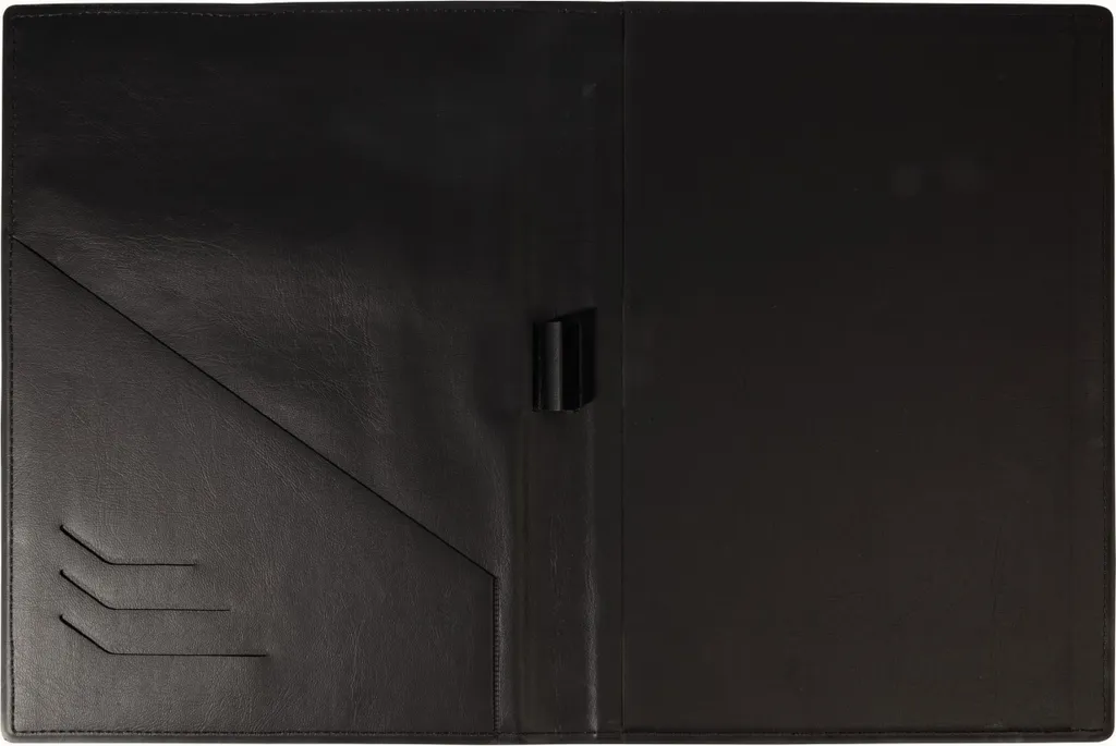 Sigel EF410 Couverture pour blocs de formulaires A4 en PU Noir élégant
